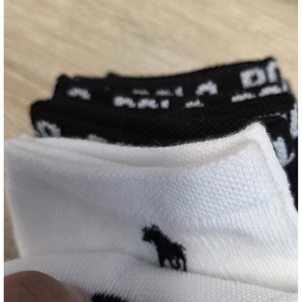 Polo Ralph Lauren Women's Ankle Socks 6 pack Multi Designs size 9-11 new - Picture 8 of 9